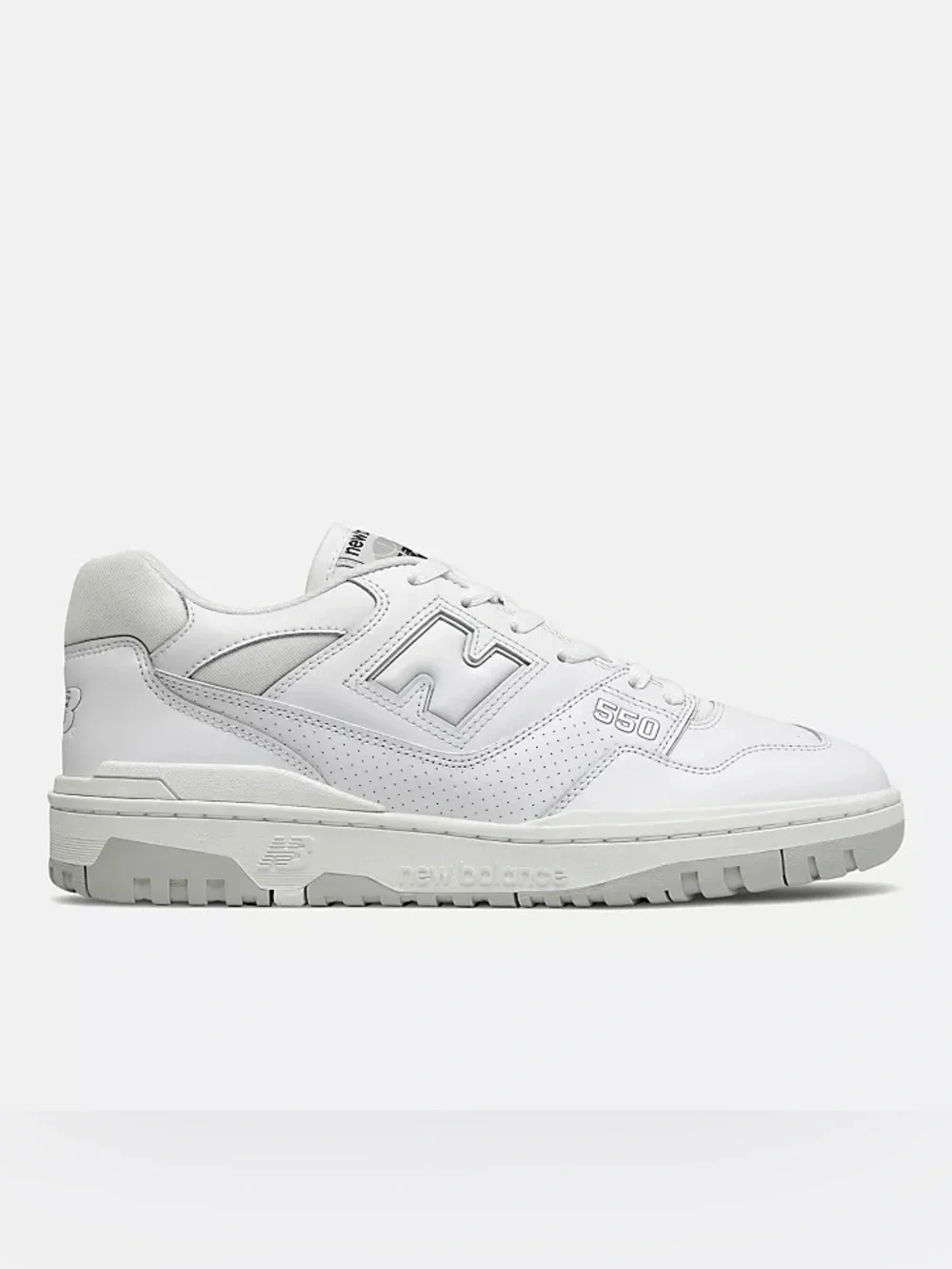 NIB New Balance 550 Men’s Size 11.5 White BB550PB1 Basketball Sneaker Shoes NWT